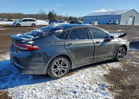 2017 Ford Fusion Se Hybrid из США, поврежденный, VIN 3FA6P0LU4HR374651